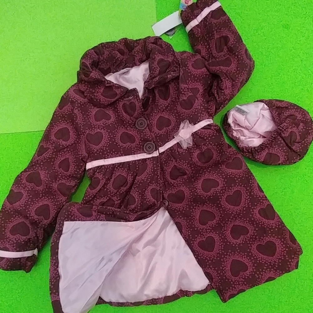 Al & Ray Stunning hat coat set GIRLS size 5-6